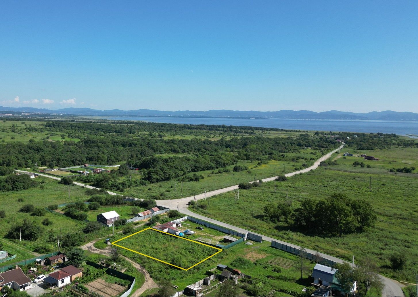 Участок у моря в Приморском крае